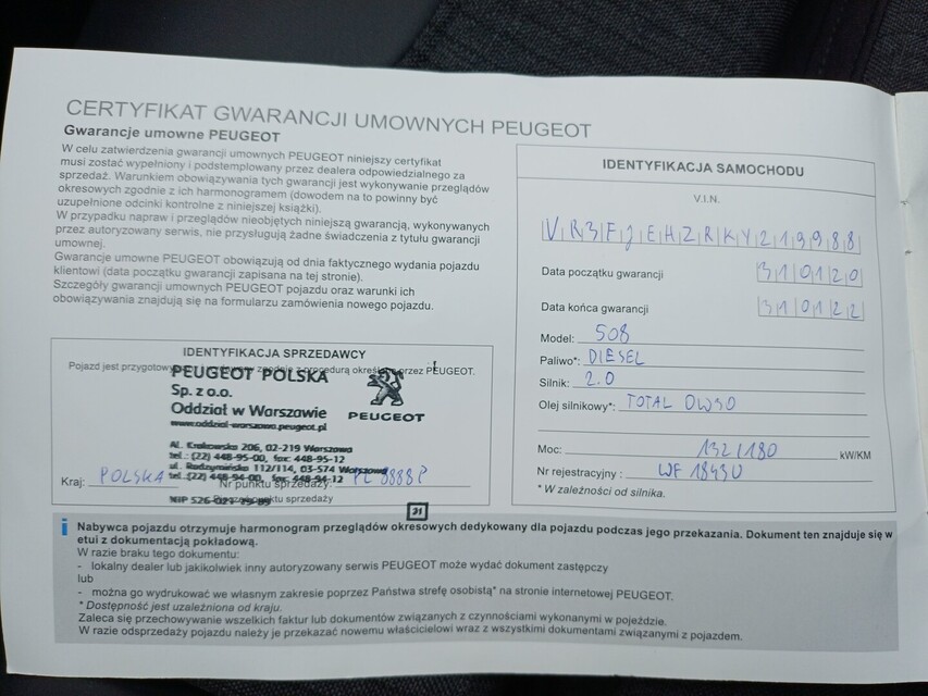 Peugeot 508